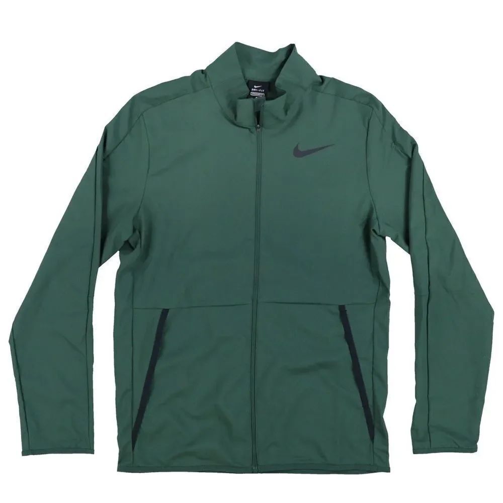 Nike Mens Dri-Fit Jacket Full Zip Long Sleeve Coat Pockets Logo jacket NWOT SZXL